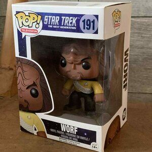 Worf | Funko Pop | Star Trek | Great Condition | Box Never Opened